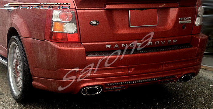 Custom Range Rover Sport  SUV/SAV/Crossover Rear Add-on Lip (2006 - 2009) - $690.00 (Part #RR-002-RA)